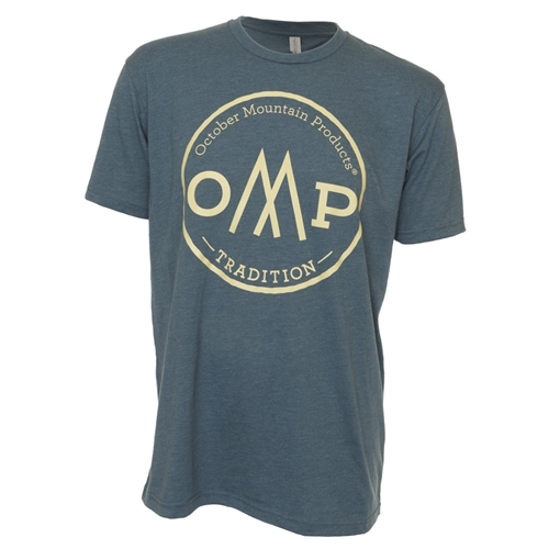 Picture of October Mountain Tradition Tee Indigo Small 811314025913