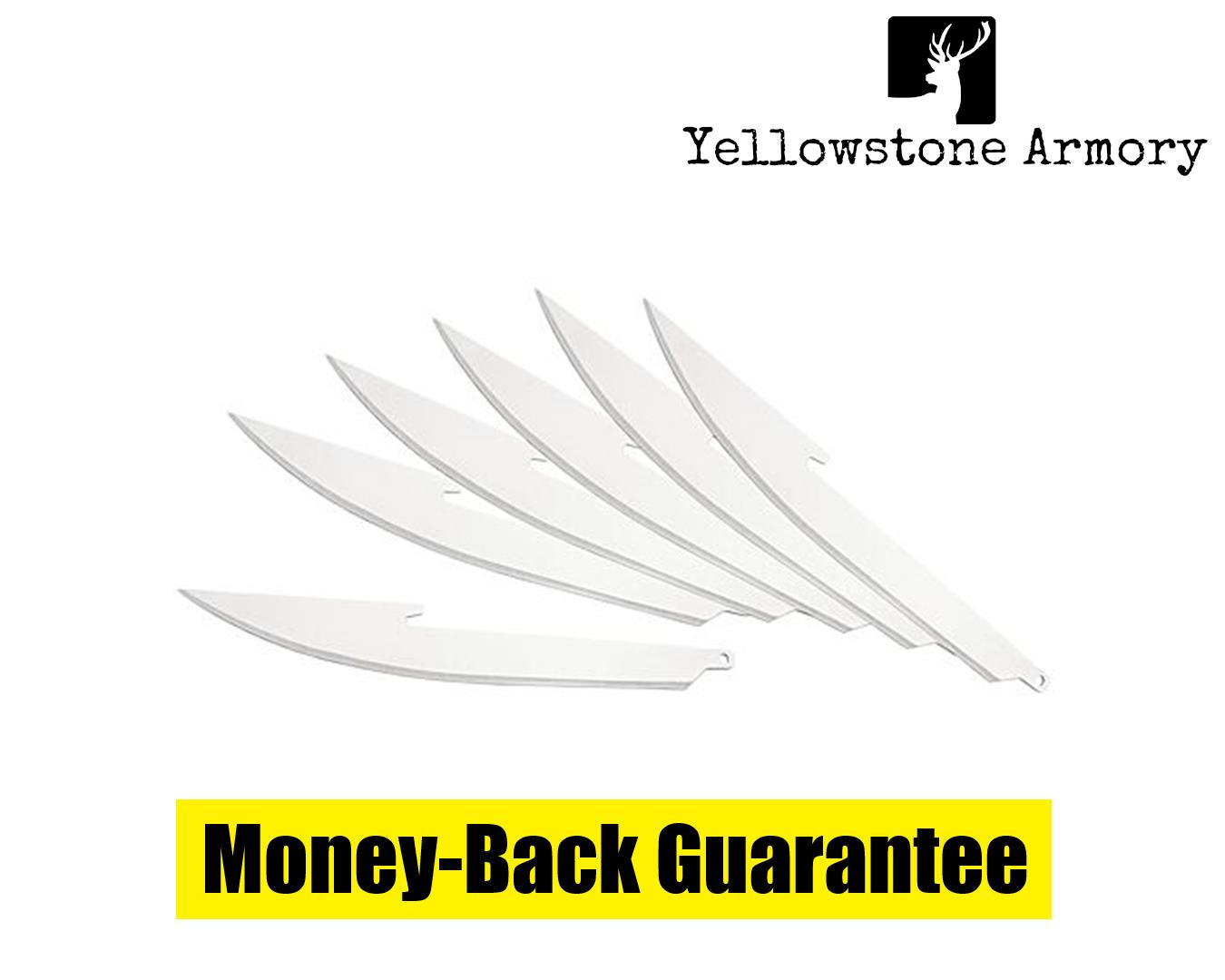 Outdoor Edge Razorsafe Replacement Blades 5 in. Boning/Fillet 6 pk. RR50-6-img-0