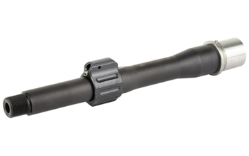 Picture of Odin Works Barrel, Fits AR15, 300 Blackout, 8", Pistol Length Gas System, Threaded 5/8-24, Medium Profile, Nitride Finish, Includes Adjustable Gas Block, Black B-300-8-P-TG-BLK