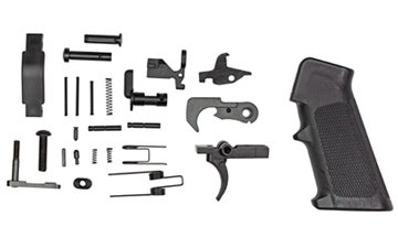 Picture of Odin Works Enhanced Lower Parts Kit, Black, Fits AR15 ACC-LPK-ENHANCED