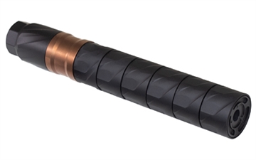 Picture of Odin Works NAV-22 Suppressor, 22 LR, Anodized Finish, Black SUP-NAV-22-BLK SUPNAV22BLK