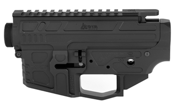 Picture of Odin Works OTR-15 Billet Receiver Set, Semi-automatic, 223 Rem/556NATO, Black, Beveled Mag Well, Ambi Bolt Release and Take Down Pins OTR-15-Receiver-Set
