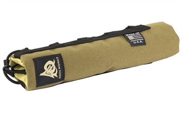 Picture of Odin Works Mirage Suppressor Cover, 9" Long, Cordura 1000, Coyote Brown OWG-SMC-CB-9