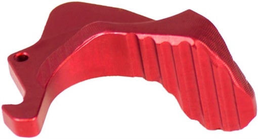 Picture of ODIN WORKS EXTENDED CHARGING HANDLE LATCH RED FOR AR-15 ACCXCHRED