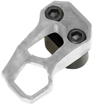 Picture of ODIN EXTENDED MAGAZINE RELEASE GEN3 XMR3 SILVER FOR AR-15 ACCXMR3SLV