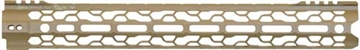 Picture of ODIN WORKS FOREND O2 LITE MLOK 15.5" FDE AR-15 F15ML02FDE