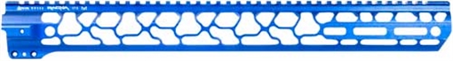 Picture of ODIN WORKS FOREND RAGNA M-LOK 17.5" BLUE AR-15! F17MLRABLU 857116007511