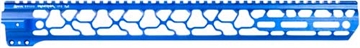 Picture of ODIN WORKS FOREND RAGNA M-LOK 17.5" BLUE AR-15! F17MLRABLU 857116007511