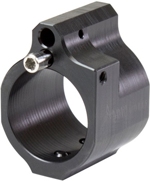 Picture of Odin Works Adjustable Low Profile Gas Block, Fits .875" Diameter Barrels, Nitride Finish, Black GB-ADJ-.875 GBADJ875
