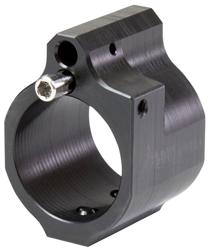 Picture of Odin Works Adjustable Low Profile Gas Block, .750 Diameter, Black, Not For Pistol Length Gas Systems GB-ADJ GBADJ
