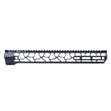 Picture of Odin Works 15.5" Ragna M-LOK Forend M-LOK, Black Aluminum, Mounting Hardware Included for AR-15 F15MLRA