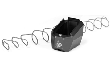 Picture of Odin Works Pistol Magazine Base, +5 Rounds, Anodized Finish, Fits Glock 17, Black ACC-PMB-GLOCK-17-BLK