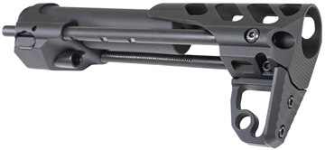 Picture of Odin Works Close Quarters Rifle Stock Black 6061-T6 Aluminum Compatible w/ AR-15/M4/5.56/223 OSCQSBLK