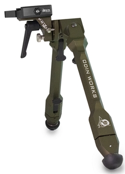 Picture of Odin Works Precision Bipod Arca Ranger Green 4.0"-14.50" 6061 Aluminum/303 Stainless Steel BPPRIZMARCARG