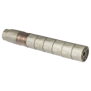 Picture of Odin Works NAV-22 Suppressor, 22 LR, Anodized Finish, Sand SUP-NAV-22-SAND SUPNAV22SAND