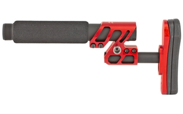 Picture of ODIN STOCK ZULU 2.0 W/PADDED BUFFER TUBE RED FOR AR-15 OSZULUKITRED OS-ZULU-KIT-RED