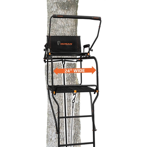 Picture of Olman Ol Man 22 Big Daddy 1.5 Person Ladder Stand 22 ft. OT-301