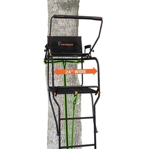Picture of Olman Ol Man Final Shot 1.5 Man Ladder Stand 17 ft. OT-300
