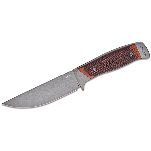 Picture of Old Timer Frontier Fixed Blade Knife 5" Drop Point Blade Wood Box 1209456 661120751045