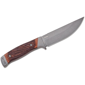 Picture of Old Timer Frontier Fixed Blade Knife 5" Drop Point Blade Wood Box 1209456 661120751045