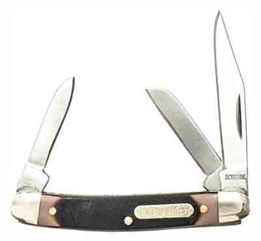Picture of OLD TIMER KNIFE JUNIOR 3-BLADE 2" STAINLESS DELRIN 108OT