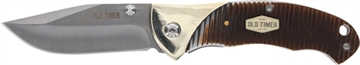 Picture of OLD TIMER KNIFE OT FOLDER 2.7" PAKKA WOOD/SS PROMO Q4 25'< 1227063
