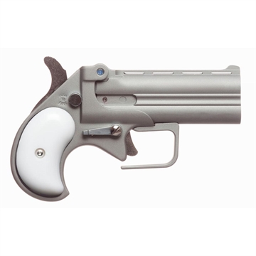 Picture of Old West Firearms Big Bore Handgun with Guardian Package 9mm Luger 2rd Capacity 3.5" Barrel Silver with Pearl Grips BBG9SP