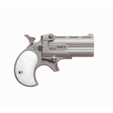 Picture of Old West Firearms Derringer Classic Handgun .22 LR 2rd Capacity 2.4" Barrel Satin with Pearl Grips CL22LSP