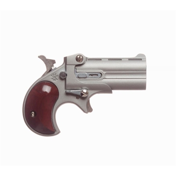 Picture of Old West Firearms Derringer Classic Handgun .22 LR 2rd Capacity 2.4" Barrel Satin with Rosewood Grips CL22LSR