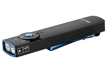 Picture of Olightstore Usa Inc Arkfeld Pro Black 1/15/100/420/1,300 Lumens White LED Green Laser UV Light ARKFELDPRO3RBKCW