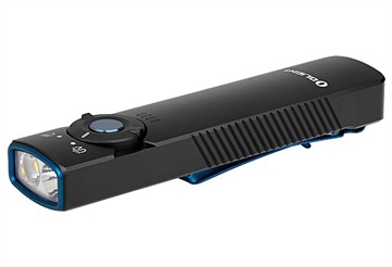 Picture of Olightstore Usa Inc Arkfeld UV Black Anodized 1/15/60/300/1,000 Lumens White LED UV Light ARKFELDUVBKCW