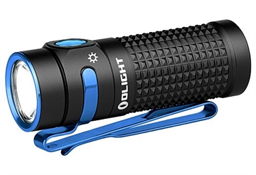 Picture of Olightstore Usa Inc Baton 4 Premium Edition Black Anodized 12/60/300/600/1,300 Lumens White LED BATON4KITBK