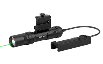 Picture of Olightstore Usa Inc Odin GL Mini Black Anodized 200/500/1,000 Lumens White LED Green Laser ODINGLMINI
