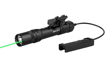 Picture of Olightstore Usa Inc Odin GL Black Anodized 300/550/1,500 Lumens White LED Green Laser ODINGLPBK