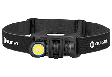 Picture of Olightstore Usa Inc Perun 2 Mini Black Anodized 2/15/40/60/250/1,100 Lumens White/Red LED PERUN2MINIBKCW