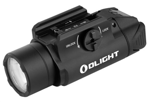 Picture of Olightstore Usa Inc PL-3R Valkyrie Black Anodized 300/600/1,000/1,500 Lumens White LED PL3RBK