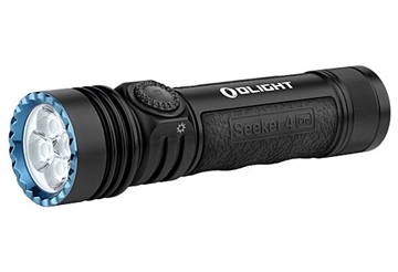 Picture of Olightstore Usa Inc Seeker 4 Pro Matte Black 5/50/300/600/1,200/4,600 Lumens White LED SEEKER4PROMTBKCW