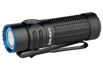 Picture of Olightstore Usa Inc Warrior Nano Black Anodized 15/60/400/600/1,200 Lumens White LED WARRIORNANOBK
