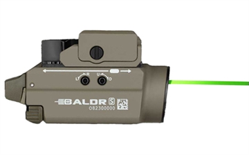 Picture of Olight Baldr S, Rechargeable Weapon Mounted Light, 800 Lumens, Flat Dark Earth BALDRSFLDKET