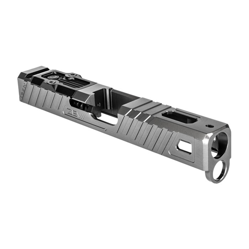 Picture of Zev Technologies OMEN STRIPPED G19 GEN 4 SLIDE, GRAY, 9MM Z194GOMENRMRGRY