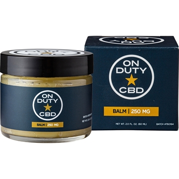 Picture of On Duty CBD Balm 250 mg. Pure Full Spectrum OD0660ME