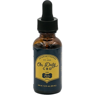 Picture of On Duty CBD Pet Oil Drops 250 mg 30 mL OD0250F