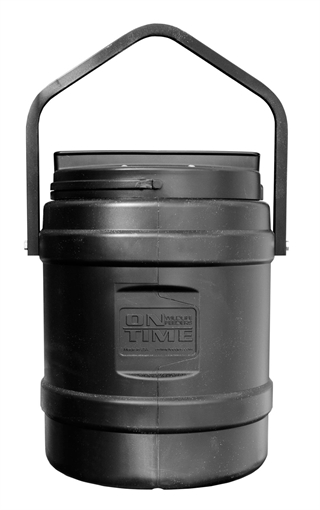 Picture of On Time Rice Bran Feeder 10 Gallon Capacity, Hanging Bracket, 1-6 Feeding Times with 1-30 Duration 73000