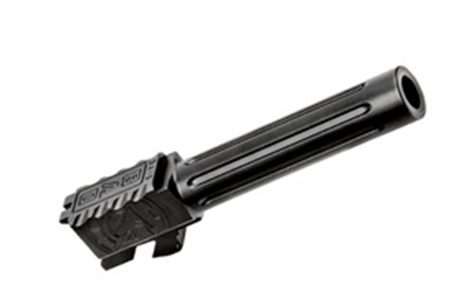 Picture of Battle Arms Development Inc. ONE:1 FLUTED BARREL FOR GLOCK 19 GEN 2-4 BLACK NITRIDE BAD-BBLG19BNF