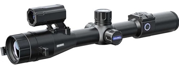 Picture of PARD TS3435LRF TS34/35 LRF Thermal Rifle Scope w/Laser Rangefinder, Black 3.7x35mm, Multi Reticle, 2x/4x/6x Zoom, 384x288 50Hz Resolution TS3435/F