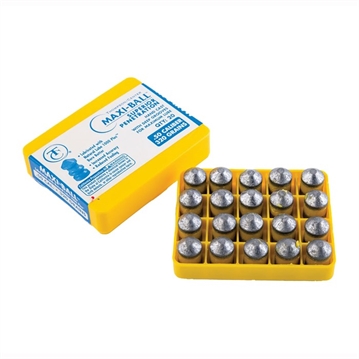 Picture of Thompson Center Maxi-Balls Muzzleloader Bullets .50 cal Pre-Lubed 320 gr 20/ct 16007895