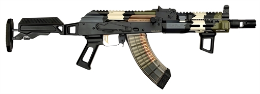 Picture of ORTHOS ARMS AK ZULU ALPINE SBR 7.62X39 10.5 BABAEZU