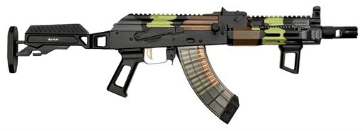 Picture of ORTHOS ARMS AK ZULU SBR HIGHLAND 7.62X39 10.5 BABHEZU