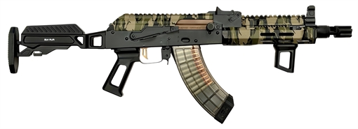 Picture of ORTHOS ARMS AK ZULU SBR WOODLAND 7.62X39 10.5 BABCEZU