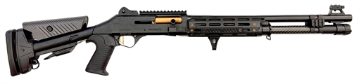 Picture of ORTHOS ARMS RAIDER S4 ELITE BLK TOPO/CARBON 12GA 18 S4RPVE